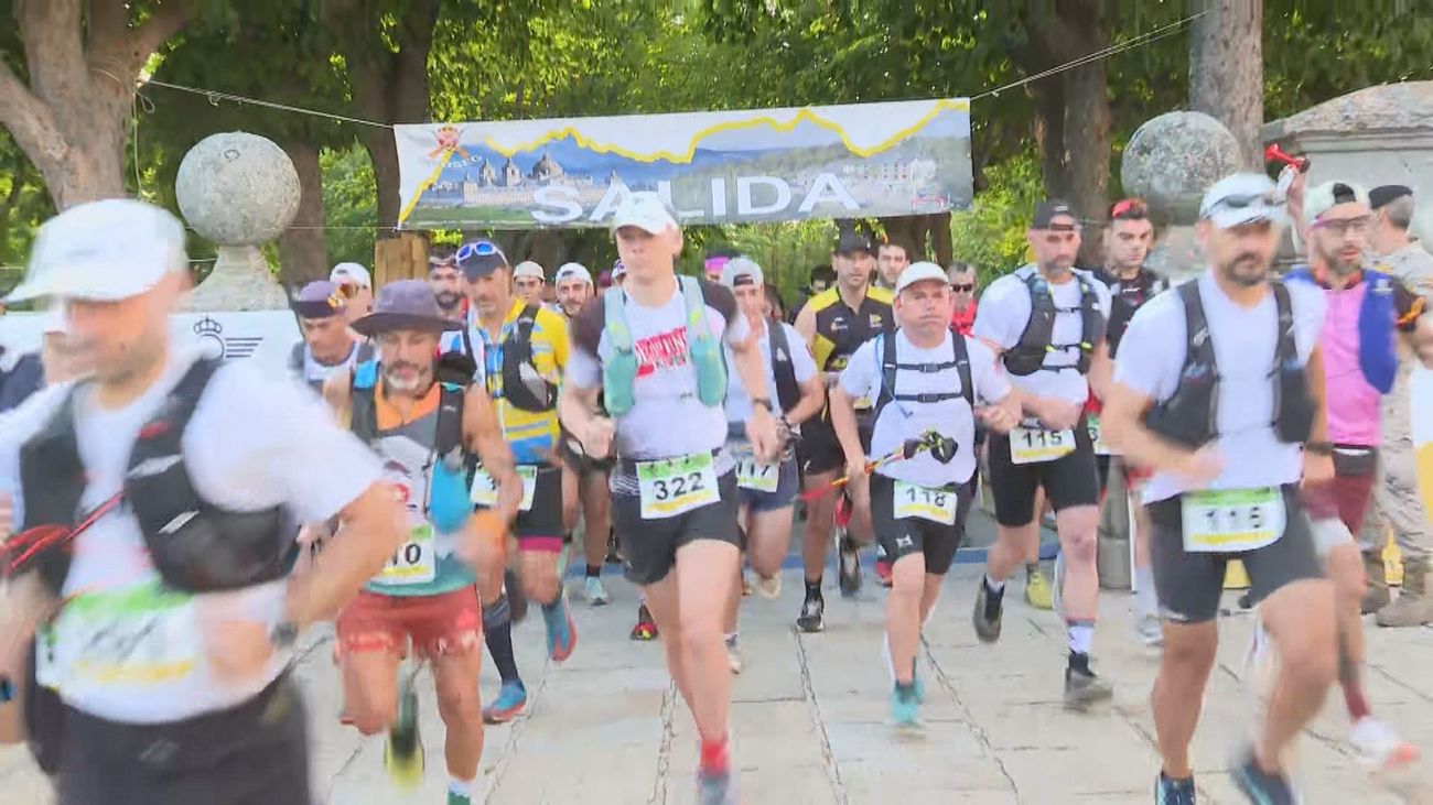 325 participantes en la travesía cívico-militar desde El Escorial hasta Navacerrada