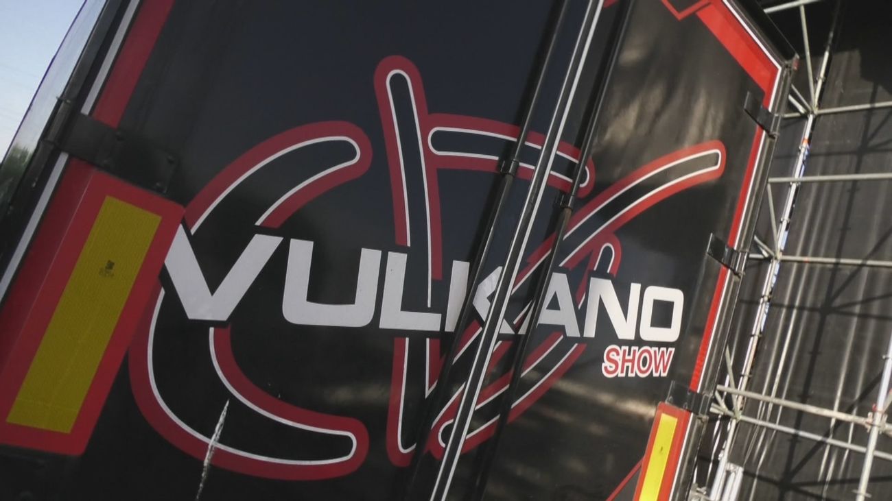 Acompañamos a Vulkano Show en el montaje de su próximo espectáculo