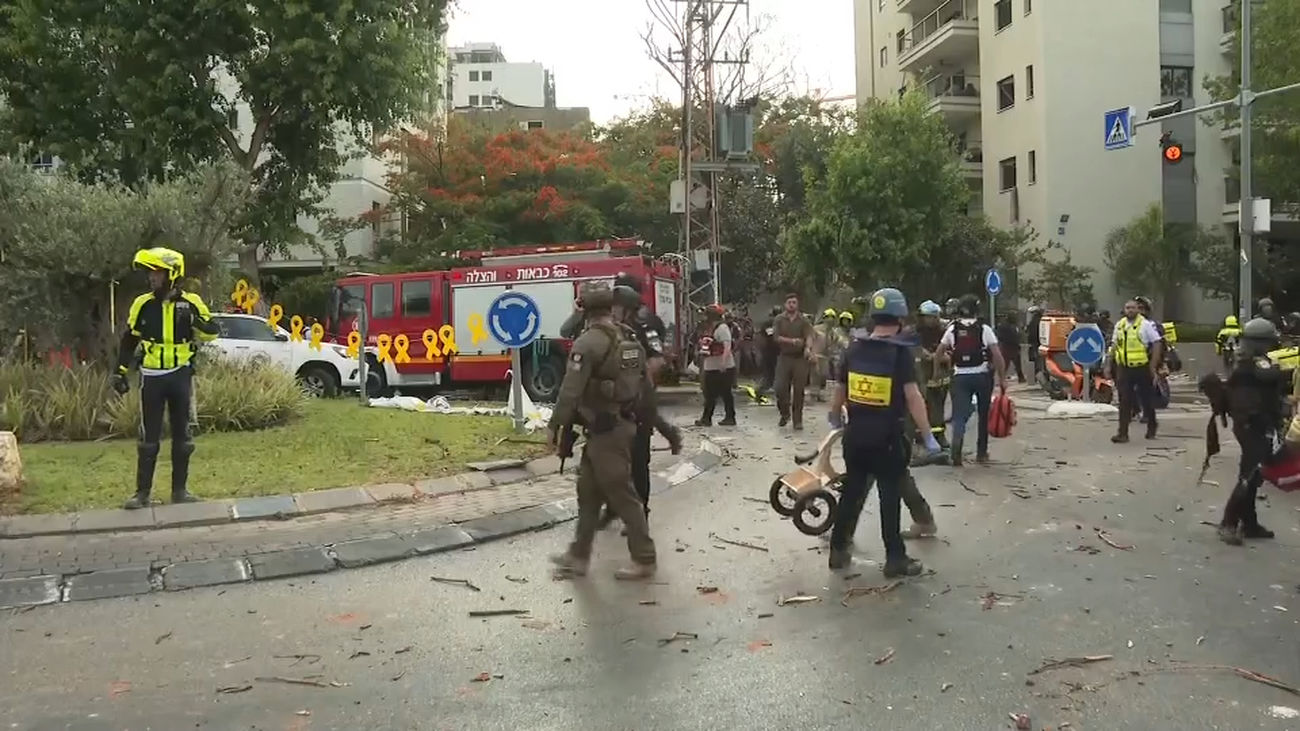 Diez heridos leves y uno de gravedad en Israel tras bombardeo de misiles iraníes