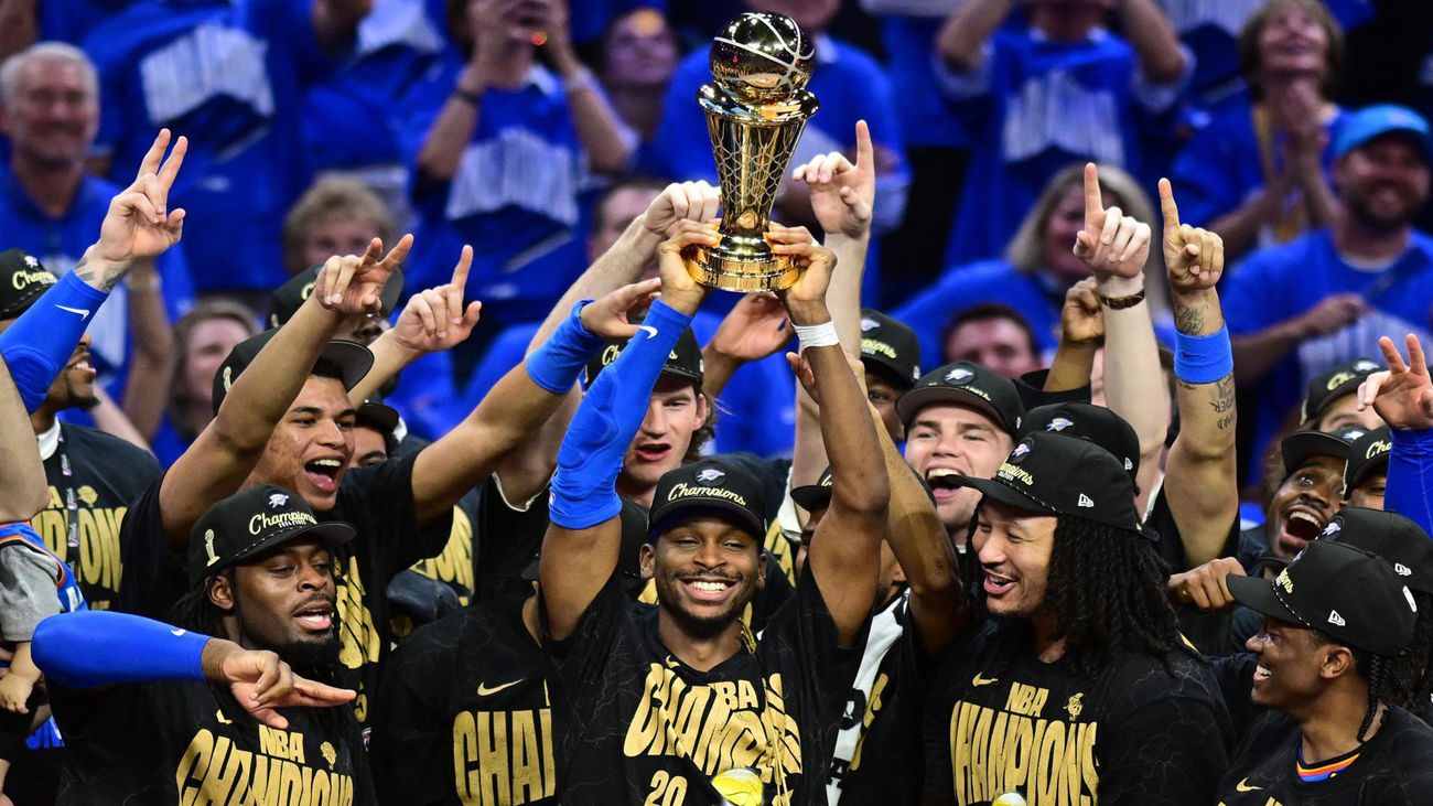 Oklahoma City Thunder conquista el anillo de la NBA