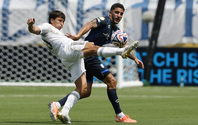 Gonzalo García ante el Pachucas / EFE