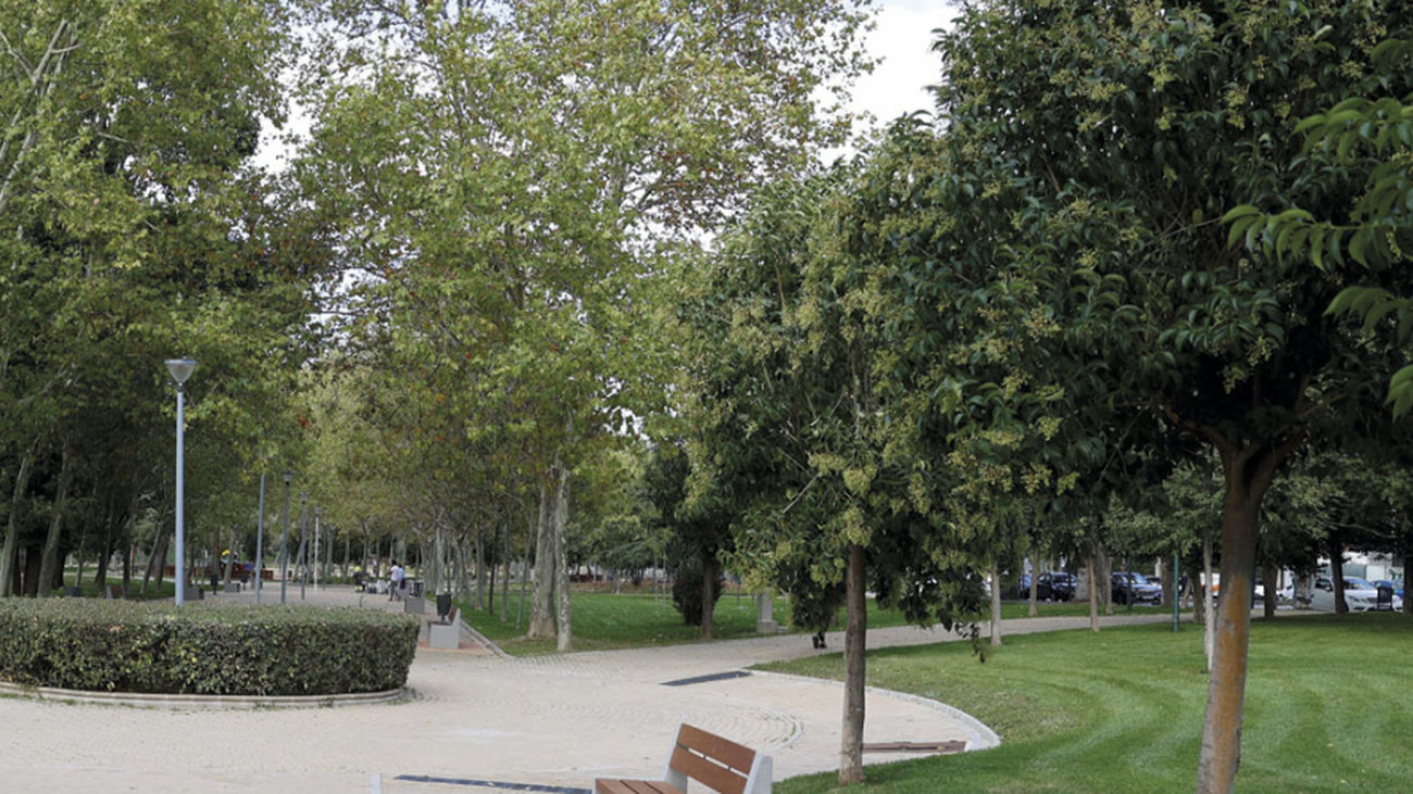 Un parque público en Pozuelo de Alarcón