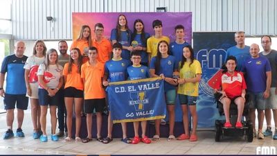 El Valle, Gredos San Diego y Real Canoe, podiod el Campeonato de Madrid Infantil de Natación