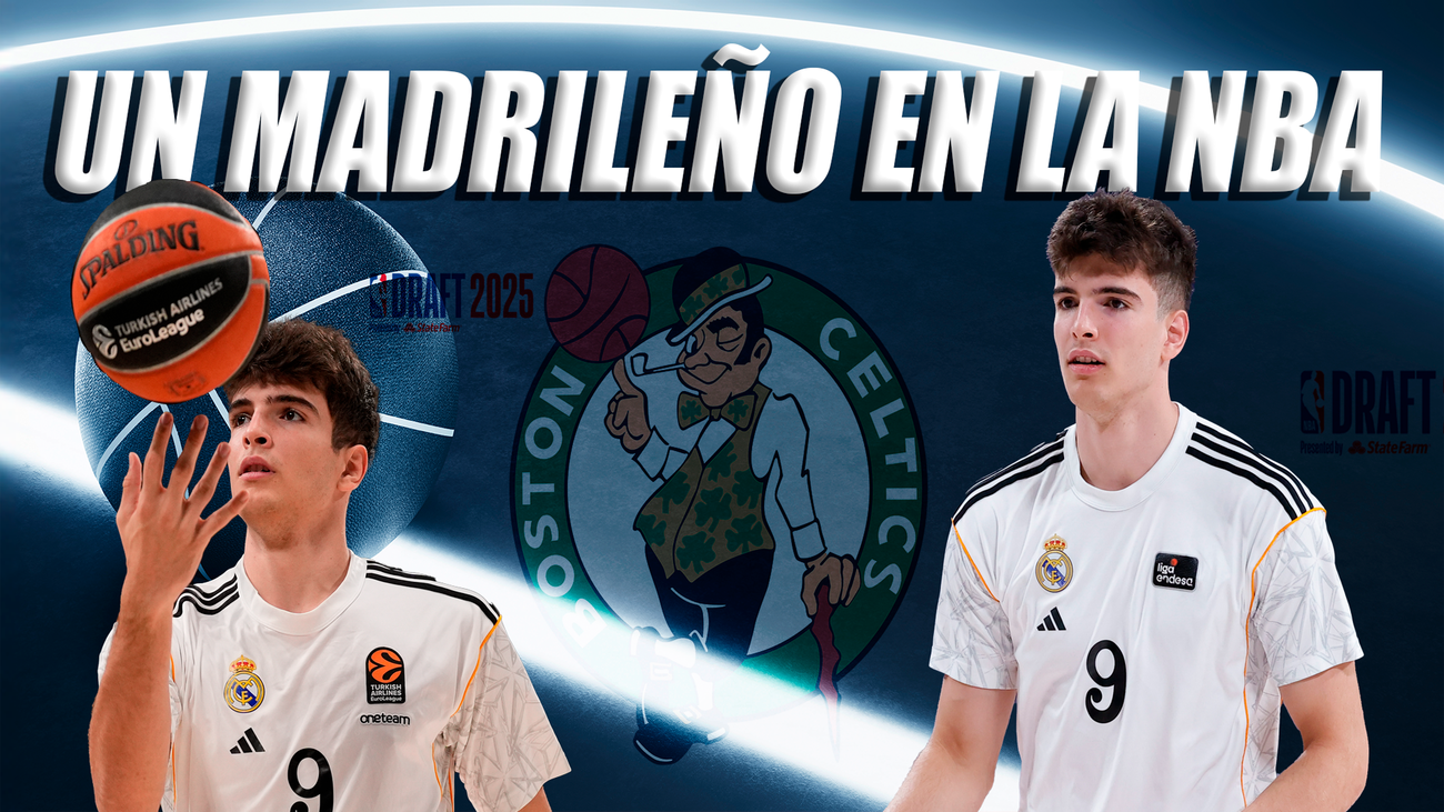 Hugo González, en el puesto 28 del draft de la NBA por Boston Celtics