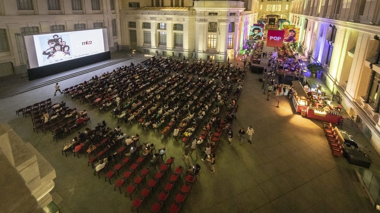 'Cibeles de cine' celebra 10 años con más de 70 películas que iluminan el verano madrileño