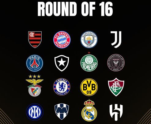 Equipos clasificados para octavos de final / FIFA