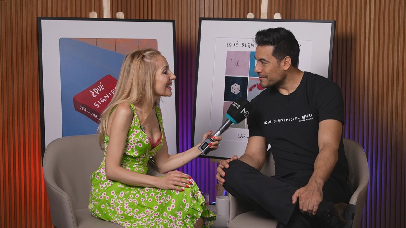 Carlos Rivera presenta su último disco de estudio '¿Qué significa el amor?'