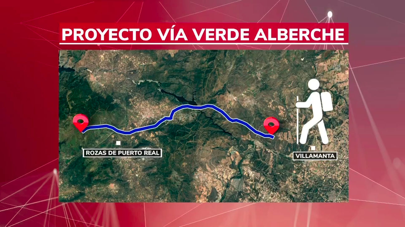 Villamanta impulsa  convertir el antiguo trazado de ferrocarril en 65 kilómetros de  vía verde