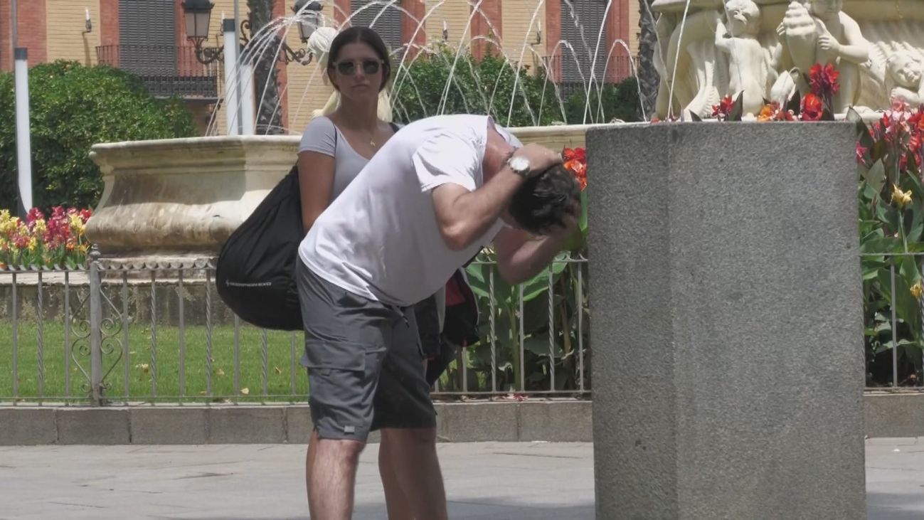 El termómetro seguirá rozando los 40 grados este lunes en Madrid