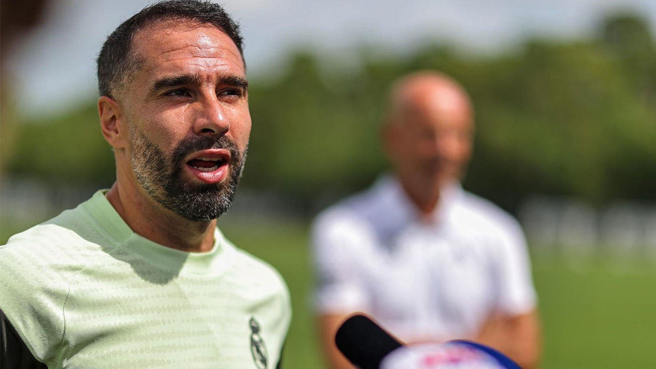 Dani Carvajal dispuesto para jugar: Si me sueltan en el campo yo voy al 100 %