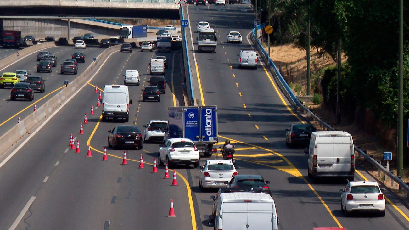 Comienzan las afecciones al tráfico por las obras de cubrimiento de Ventas y Castellana