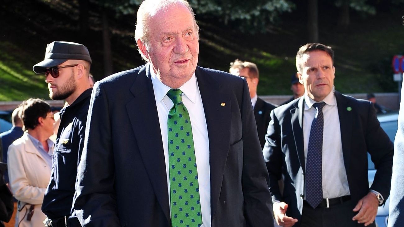 El rey emérito Juan Carlos I