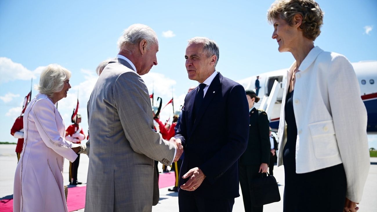 El rey Carlos III y la reina Camila en una visita oficial a Canadá