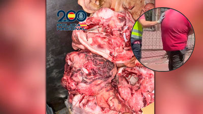 Detenido un empresario en Leganés que adulteraba carne putrefacta para poder venderla