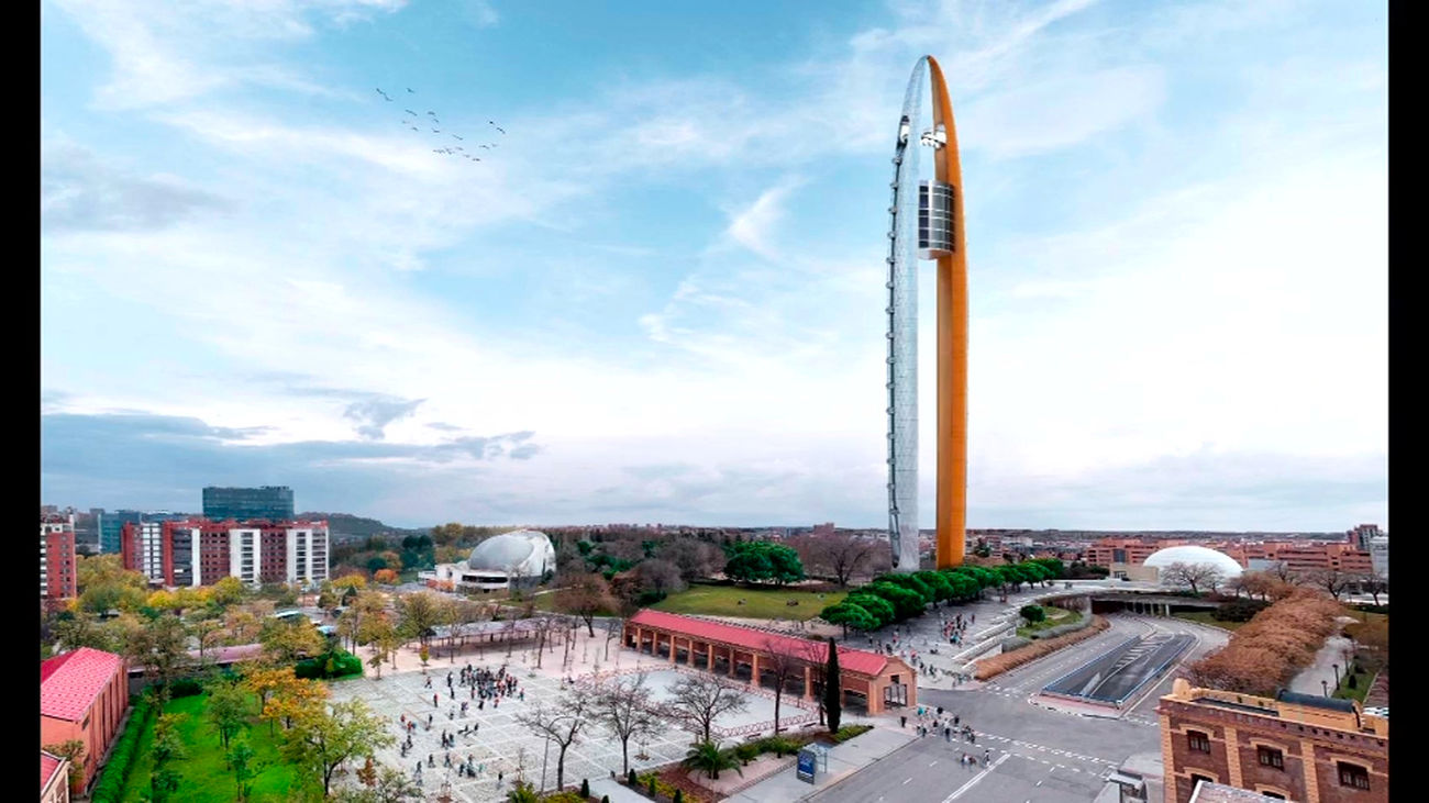 Madrid podría acoger la noria más alta del mundo: 264 metros y diseño vertical