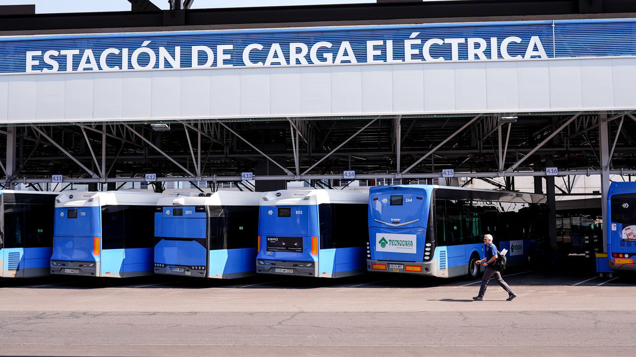 La EMT de Madrid ya tiene casi el 20% de sus líneas completamente electrificadas