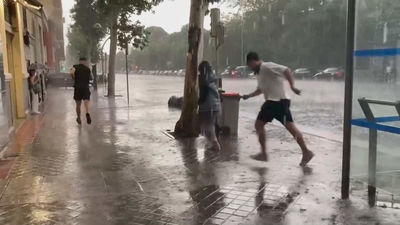 Aviso amarillo este jueves en Madrid por tormentas