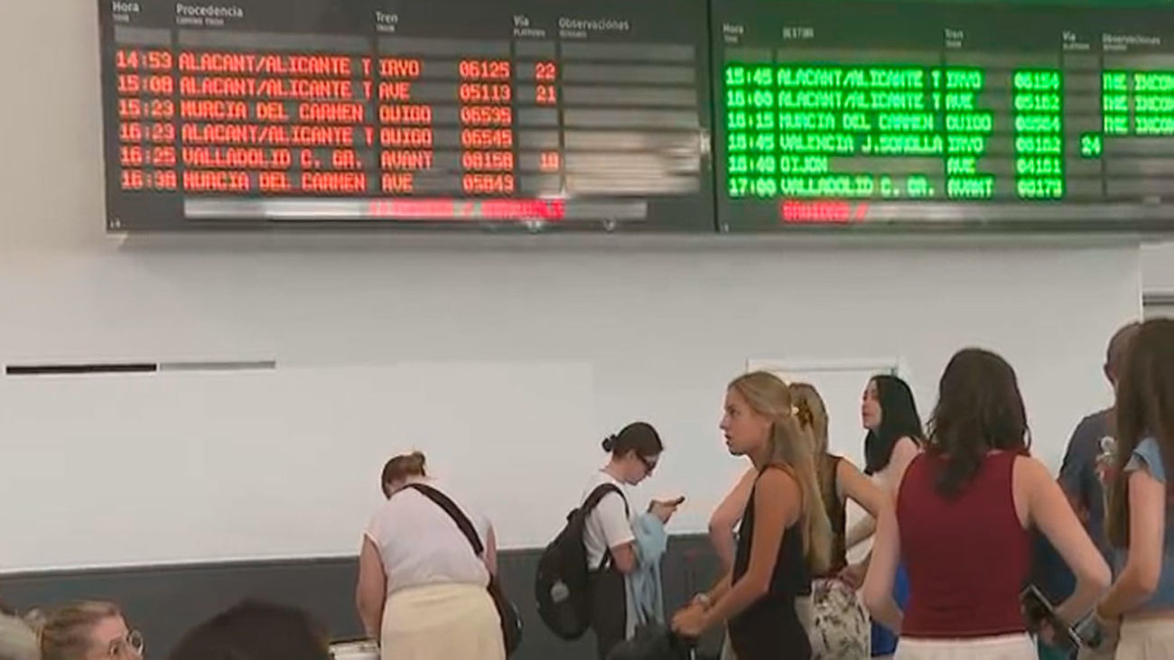 Interrumpidos los trenes de alta velocidad entre Madrid y Barcelona por un incendio en la zona de Lleida