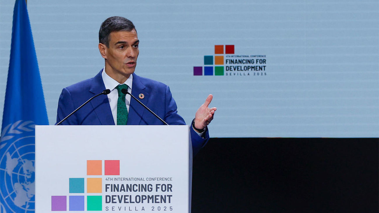 Sánchez clausura en Sevilla la Conferencia de la ONU sobre financiación para el Desarrollo