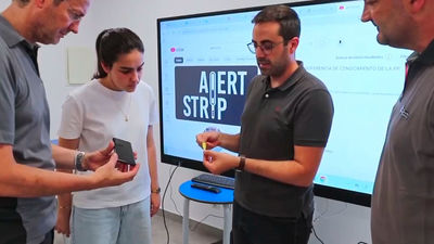 'AlertStrip': la solución tecnológica contra la sumisión química creada por alumnos y profesores
