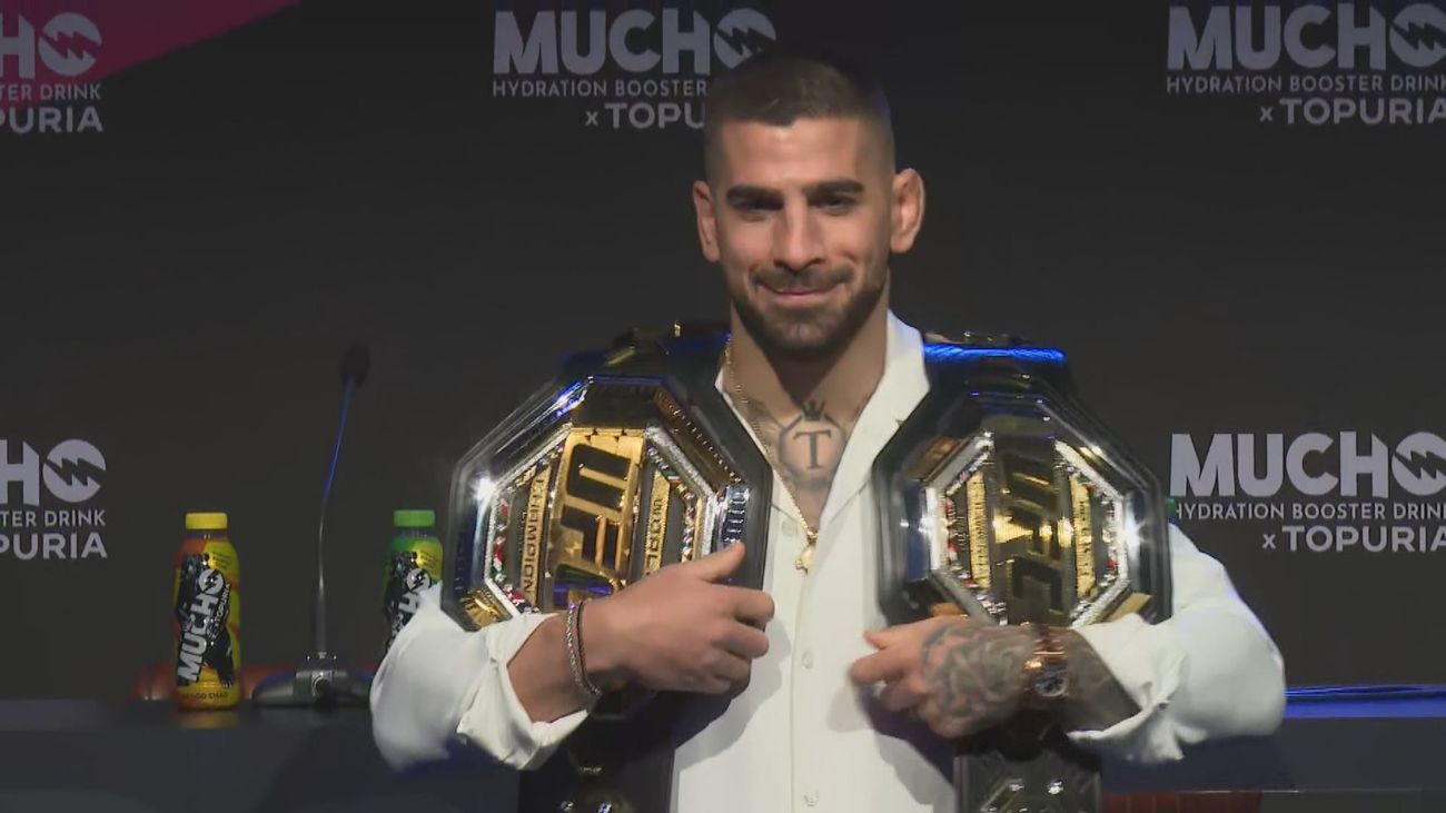 Topuria sueña con pelear en Madrid