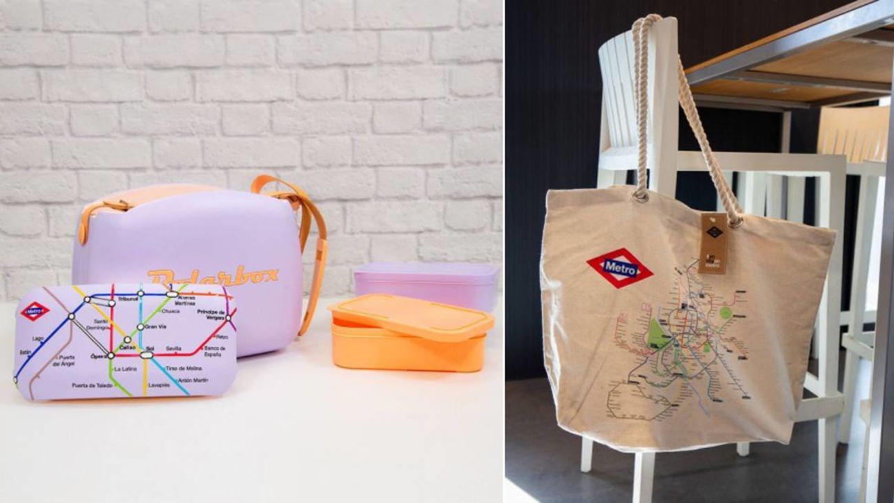 Metro de Madrid saca a la venta su nueva colección para el verano: neveras, abanicos y bolsas de playa