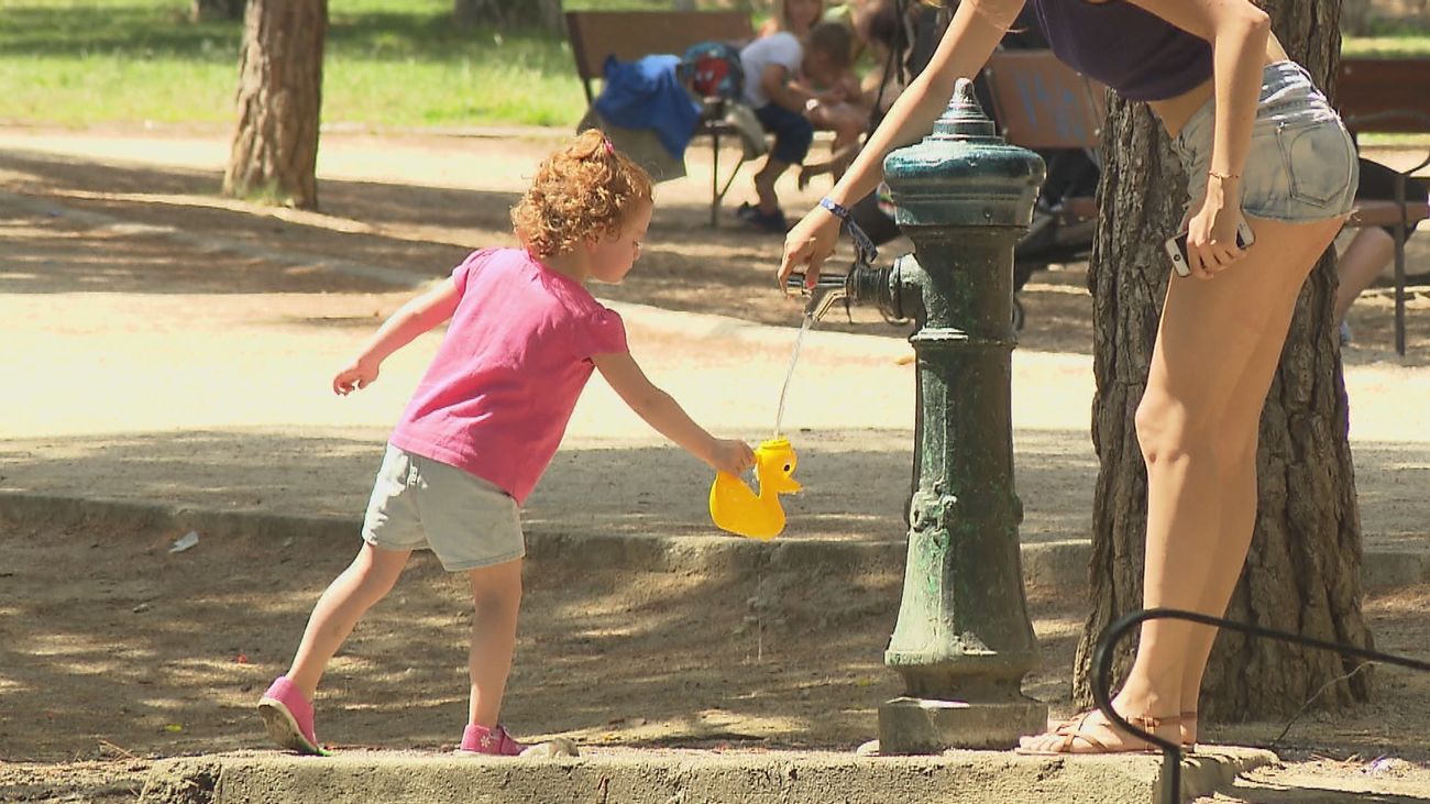 Continúa el aviso por altas temperaturas en el centro y sur de la Comunidad de Madrid este domingo