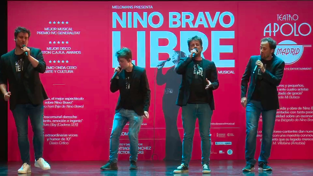 ‘Libre’: el alma de Nino Bravo renace en un emotivo musical en Madrid