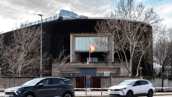 Fachada de la Audiencia Nacional en Madrid