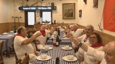 Así disfrutan San Fermín los Navarros en Madrid