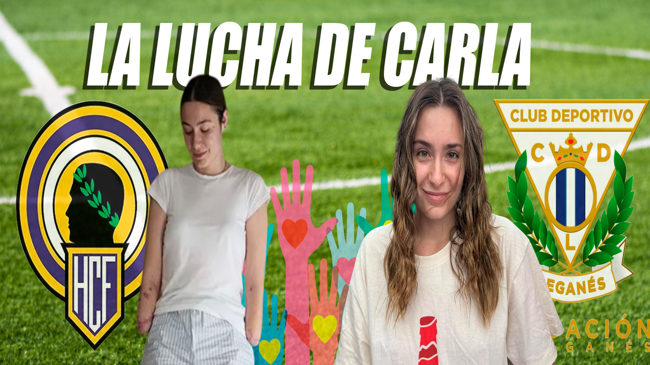 El fútbol se vuelca con Carla Maronda