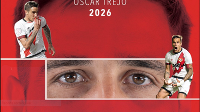 Óscar Trejo renueva una temporada más con el Rayo Vallecano