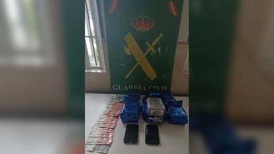 Pillado por la Guardia Civil con cinco kilos de hachís en el coche en Valdemorillo