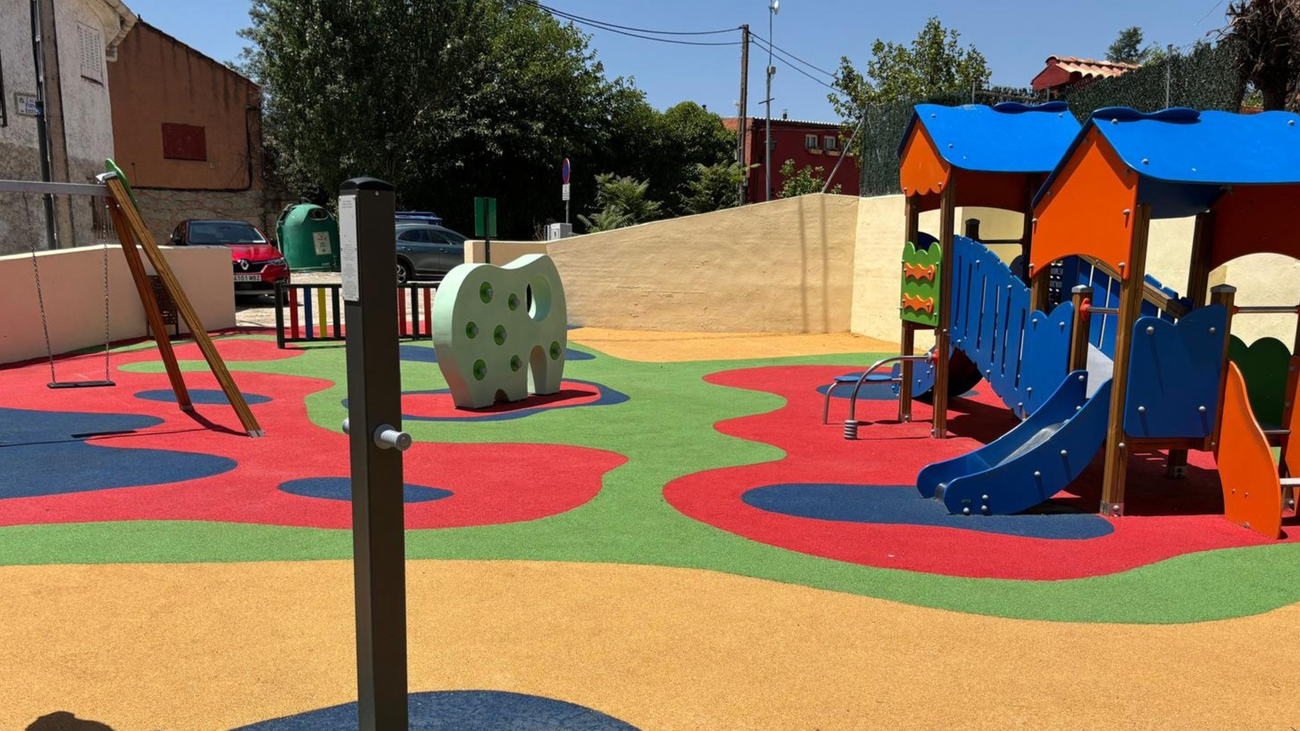 El parque infantil de Peralejo, núcleo urbano de El Escorial