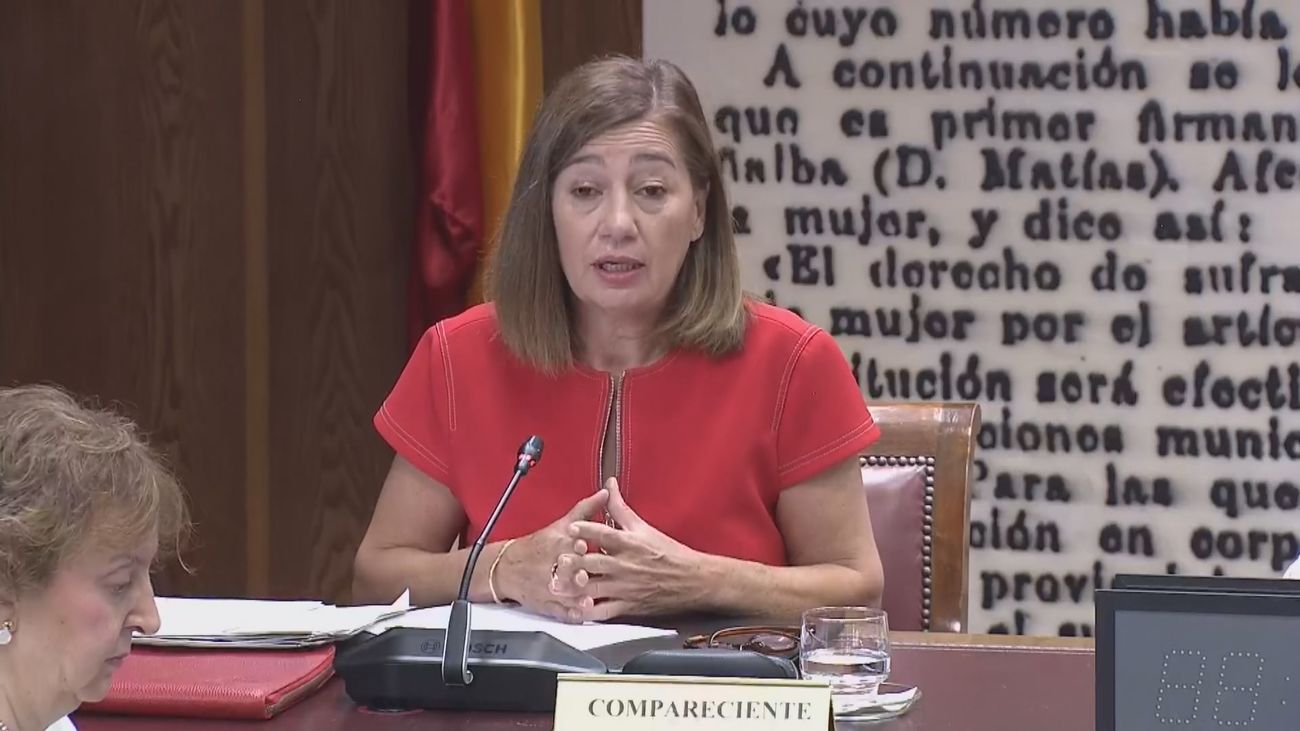 Armengol dice ahora que sí conocía a Aldama y asegura que lo negó porque no le reconoció