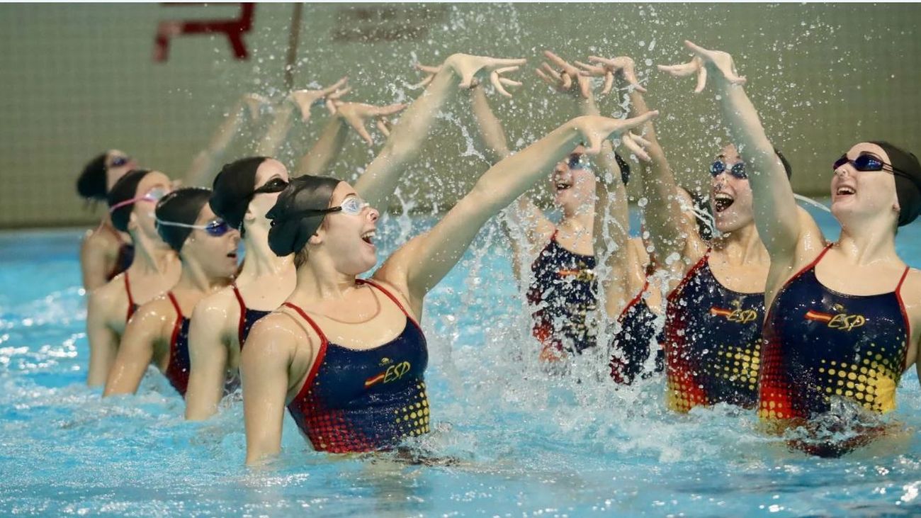Equipo español de natación sincronizada
