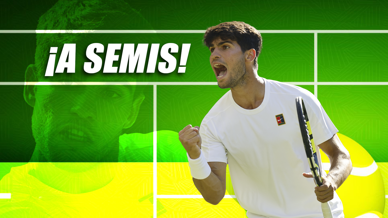 Alcaraz aplasta a Norrie y se mete en semifinales de Wimbledon