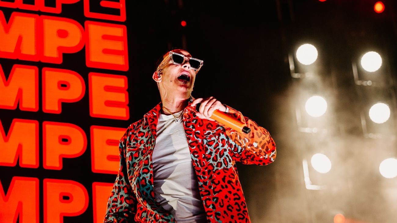 Daddy Yankee en su último concierto en España en 2022