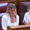 Yolanda Díaz rompe a llorar por la muerte de su padre tras las palabras de Pedro Sánchez en el Pleno sobre Corrupción