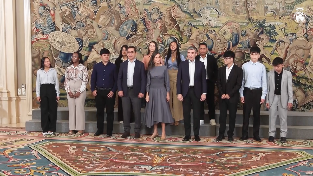 La Reina Letizia, con los más vulnerables