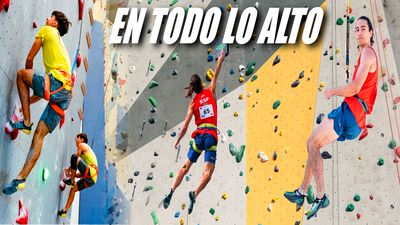 Dos madrileños triunfan en escalada