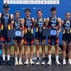 Diablillos de Rivas, primera plata española en un Europeo de triatlón por relevos mixtos