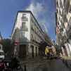 Extinguido un incendio en un edificio del centro de Madrid con dos heridos leves