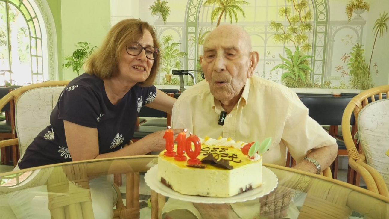 Engraciano: un madrileño que cumple 110 años