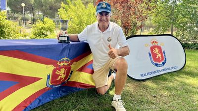 Javier Niederleytner, campeón de España Senior de Pitch & Putt