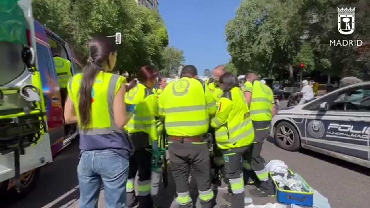 Dos mujeres heridas al ser atropelladas en Madrid: una de ellas está en estado grave