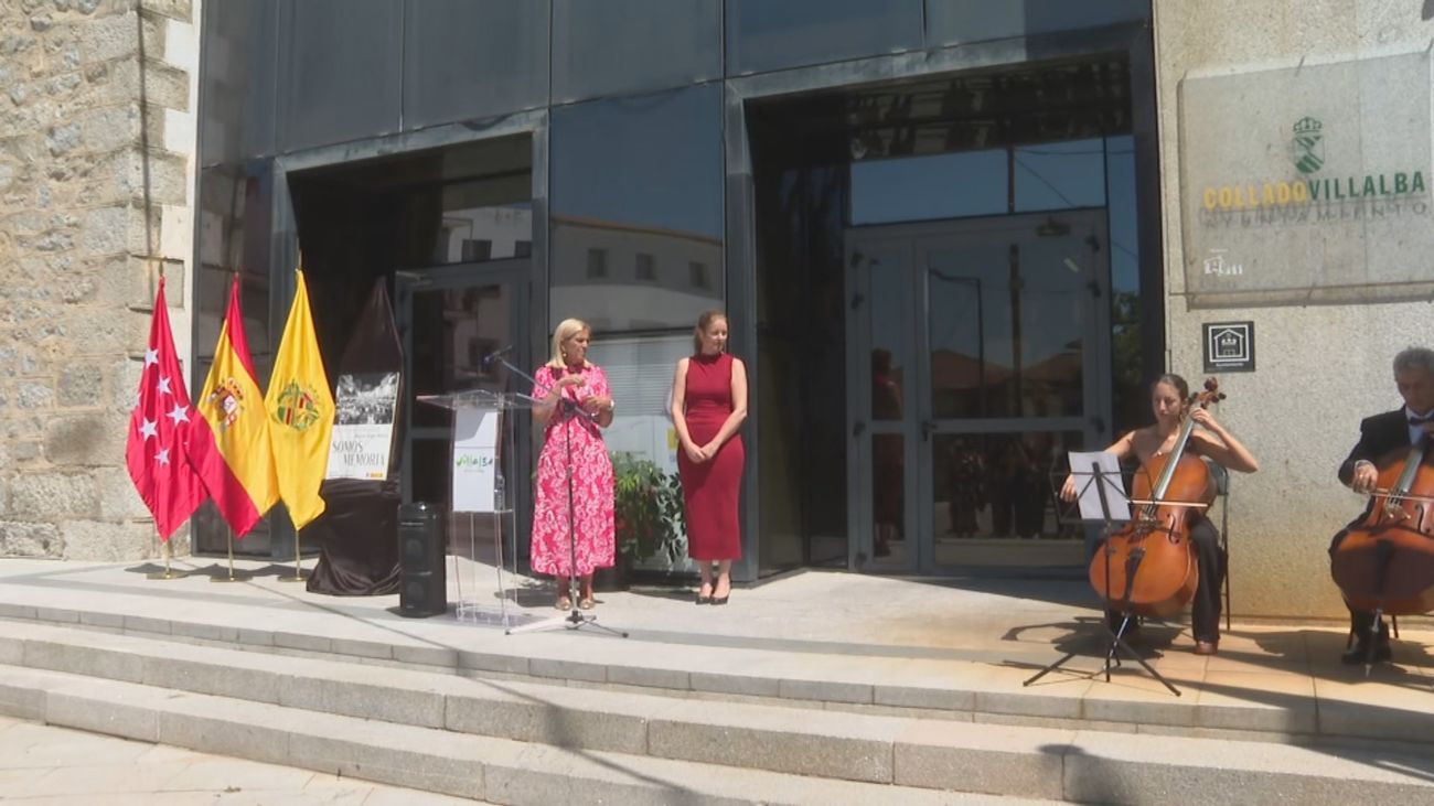 Homenaje a Miguel Angel Blanco en Collado Villalba