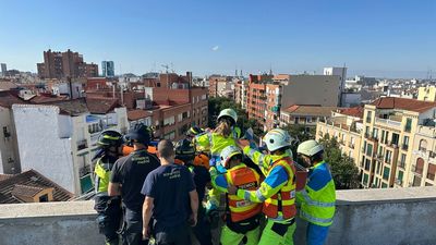 Un hombre de 47 años, herido grave tras sufrir una caída de 5 metros mientras trabajaba