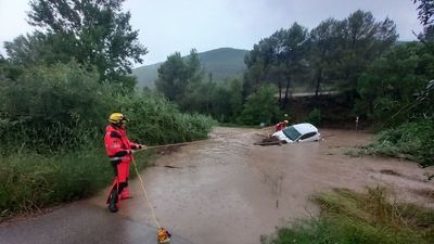 La alerta por lluvias en Cataluña desciende a nivel naranja