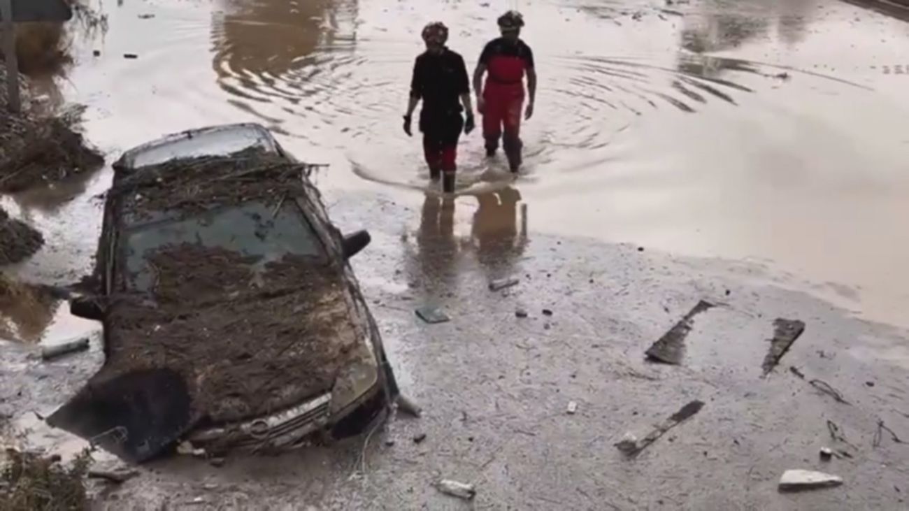 Aragón sigue en alerta tras las afecciones causadas por las lluvias y tormentas